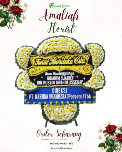 Papan Bunga Duka di Cieundeur